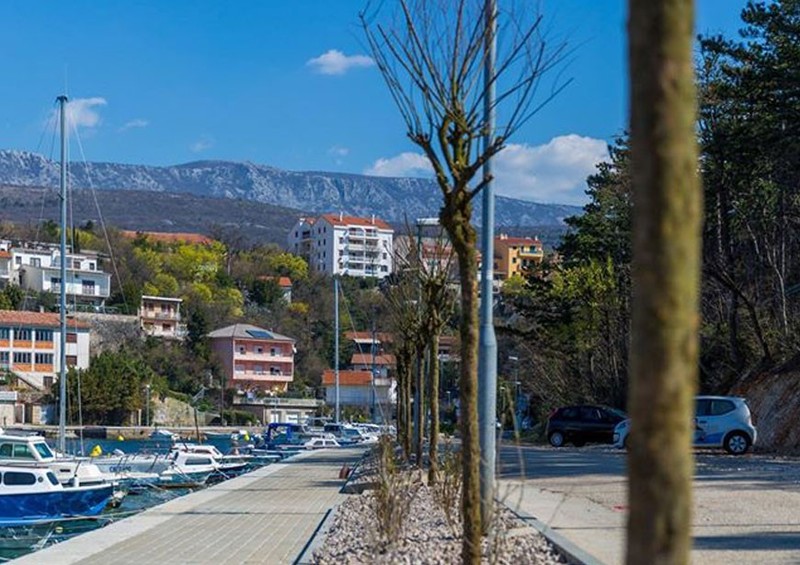 alley of love in Crikvenica